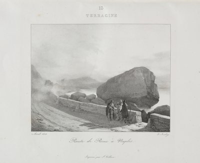 Rejse til Italien i 1822, 1833. af Jean Baptiste Isabey
