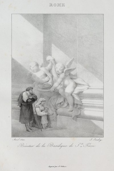 Rejse til Italien i 1822, 1833. af Jean Baptiste Isabey