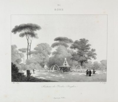 Rejse til Italien i 1822, 1833. af Jean Baptiste Isabey