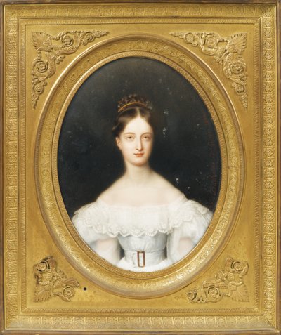Prinsesse Clémentine af Orléans 1817-1907, prinsesse af Sachsen-Coburg og Gotha, 1830 af Jean Baptiste Joseph Duchesne