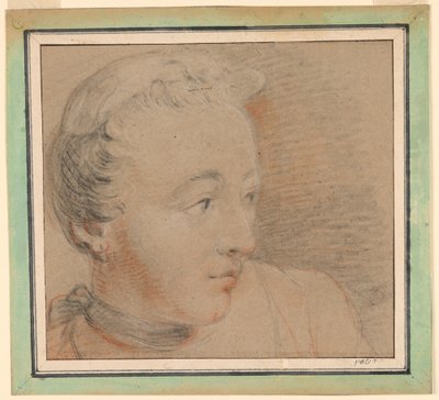 Portræt af en kvinde af Jean Baptiste Joseph Pater