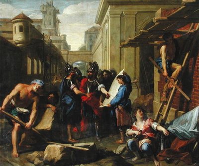 Grundlæggelse af en by i Germanien af Tectosages af Jean Baptiste Jouvenet