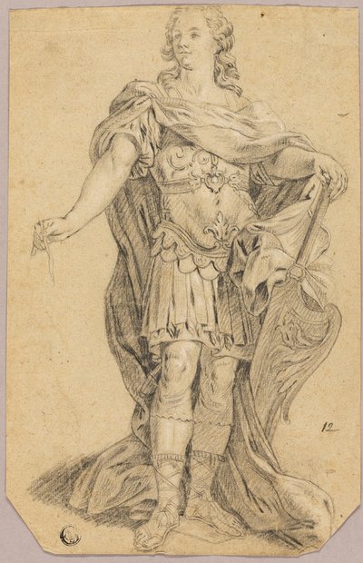 Statue af Ludvig XIV af Jean Baptiste Lemoyne II