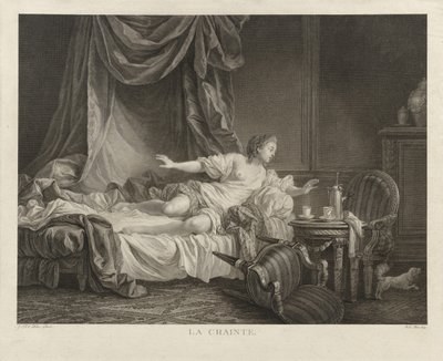 Frygt af Jean Baptiste Leprince
