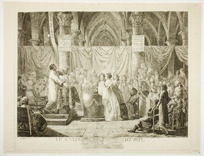 Naturlig tilbedelse af Jean Baptiste Mallet