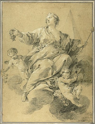 Allegori om sejren af Jean Baptiste Marie Pierre