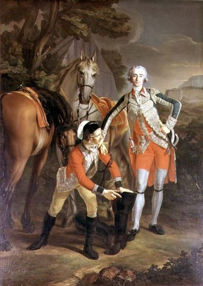 Portræt af Charles Grant af Jean Baptiste Marie Pierre