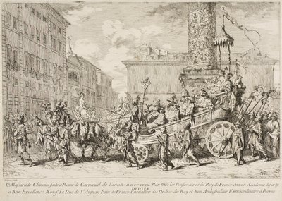 Den kinesiske mascarade, 1735 af Jean Baptiste Marie Pierre