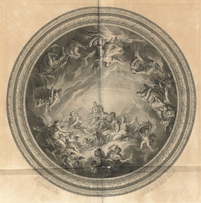 Dome of the Salon of Peace (Cupola of the Salon of Peace) [pl. 44] af Jean Baptiste Masse