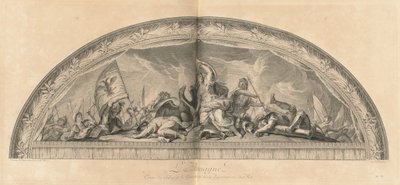 Tyskland, Center for Krigssalonen ved siden af ​​Kongens Kamre (Tyskland, Center for Krigssalonen ved siden af ​​Kongens Kamre) [pl. 37] af Jean Baptiste Masse