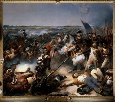 Slaget ved Fleurus den 26. juni af Jean Baptiste Mauzaisse