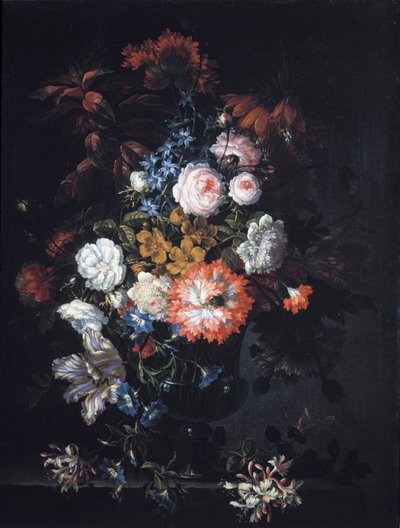 Stilleben med blomster af Jean Baptiste Monnoyer