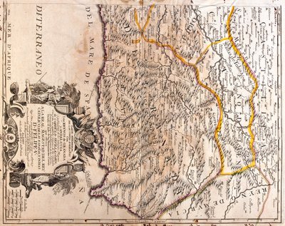 Andalusien, Castilla-La Mancha, Murcia, Spanien af Jean-Baptiste Nolin