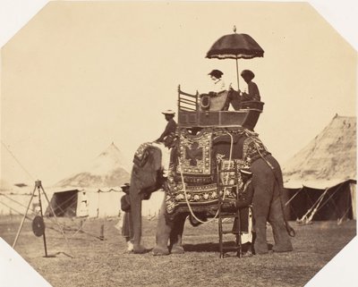 [Lady Canning], 1858-61. af Jean Baptiste Oscar Mallitte