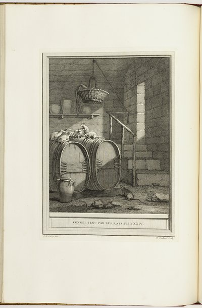 Udvalgte fabler sat på vers af Jean Baptiste Oudry