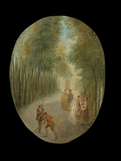 Forår, ca. 1720-36. af Jean Baptiste Pater