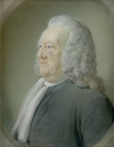 Arent van der Waeyen (1685-1767). Koopman og råd i VRO Gereedschap Van Amsterdam af Jean Baptiste Perroneau