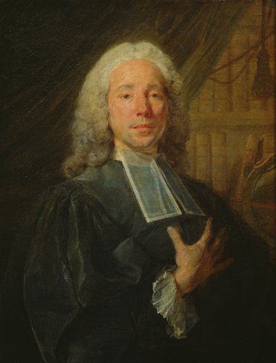 Portræt af Daniel Jousse af Jean Baptiste Perronneau