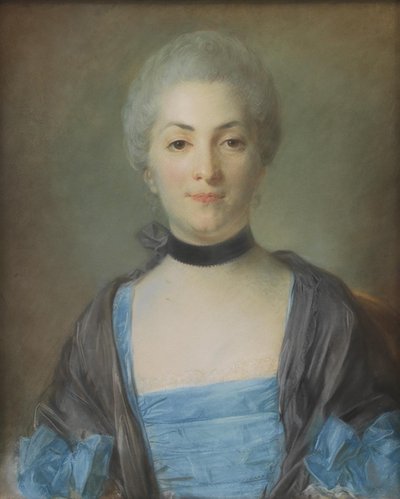 Portræt af en Dame af Jean Baptiste Perronneau