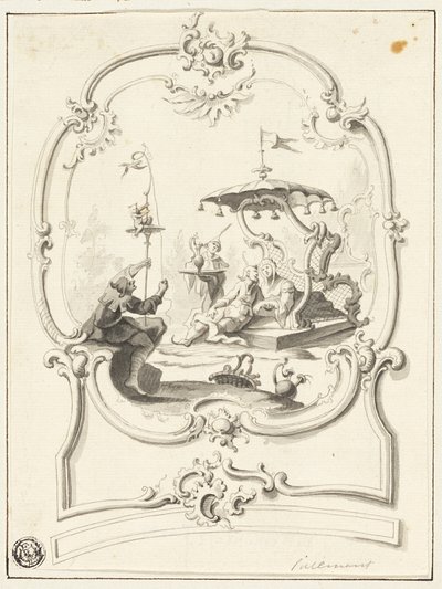 Chinoiserie af Jean Baptiste Pillement
