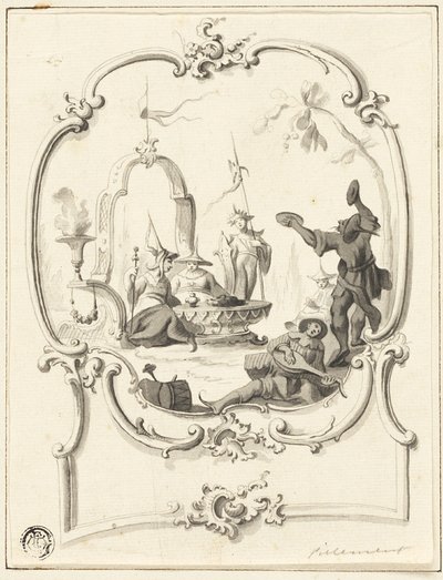 Chinoiserie af Jean Baptiste Pillement