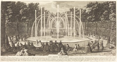 De tre fontæner af Jean Baptiste Rigaud