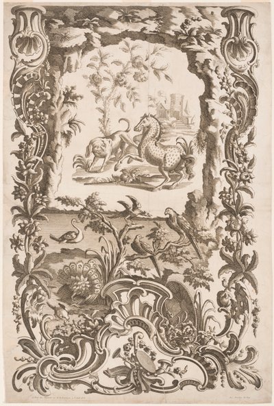 Print af Jean Baptiste Scotin I
