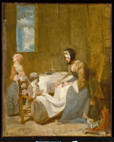 Grace, en skitse af Jean Baptiste Simeon Chardin
