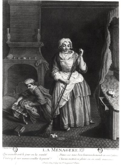 Husholdersken af Jean Baptiste Simeon Chardin