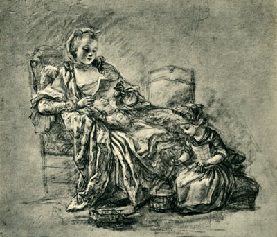 Brevet, midten af slutningen af det 18. århundrede, 1943. af Jean Baptiste Simeon Chardin
