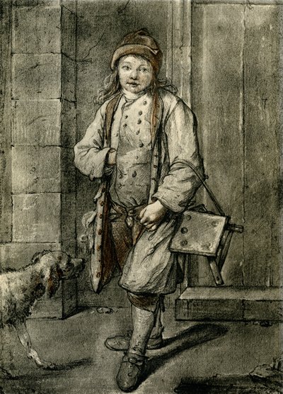 Den sorte sko af Jean Baptiste Simeon Chardin