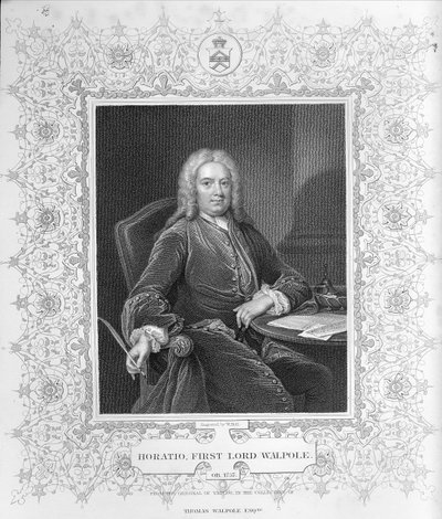 Horatio Walpole af Jean Baptiste Vanloo