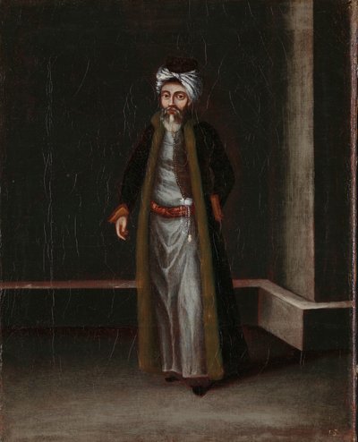 En jødisk pengeveksler af Jean Baptiste Vanmour (workshop of)