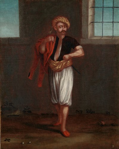 En albansk sømand af Jean Baptiste Vanmour (workshop of)