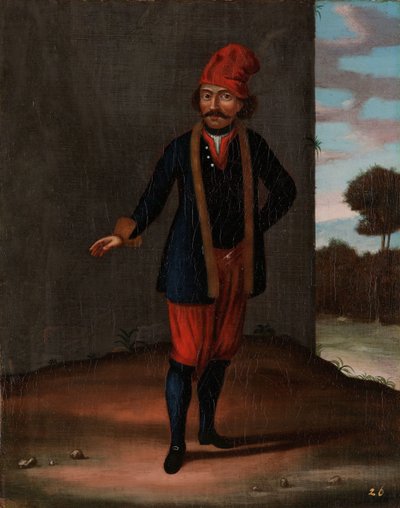 Mand fra øen Kithnos (Thermia) af Jean Baptiste Vanmour (workshop of)