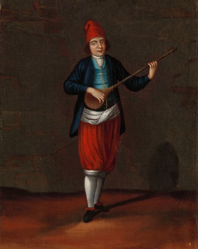 Mand fra øen Sérifos af Jean Baptiste Vanmour (workshop of)