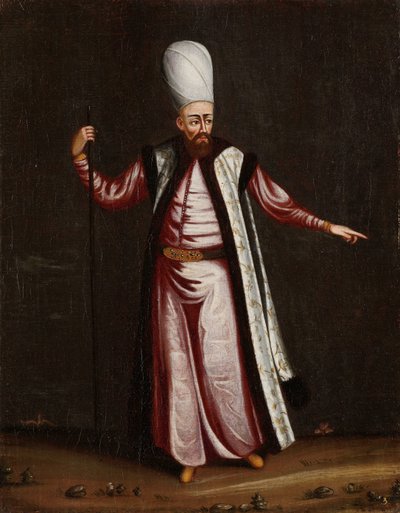Capoudgi Bachi, stormester i Seraglio af Jean Baptiste Vanmour (workshop of)