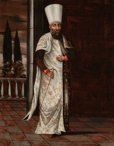 Den Chaous Bachi af Jean Baptiste Vanmour (workshop of)