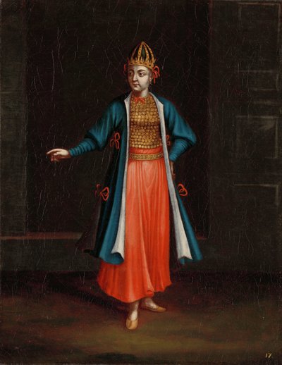 Kvinde fra den bulgarske kyst af Jean Baptiste Vanmour (workshop of)