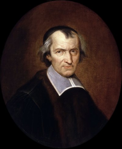 Portræt af Antoine Arnauld 1612-1694 af Jean Baptiste de Champaigne