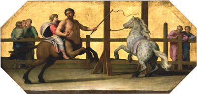 The Education of Achilles: The Riding Lesson, 1600-tallet af Jean Baptiste de Champaigne