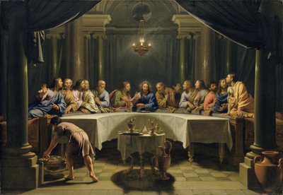 Den sidste nadver, ca. 1678 af Jean Baptiste de Champaigne