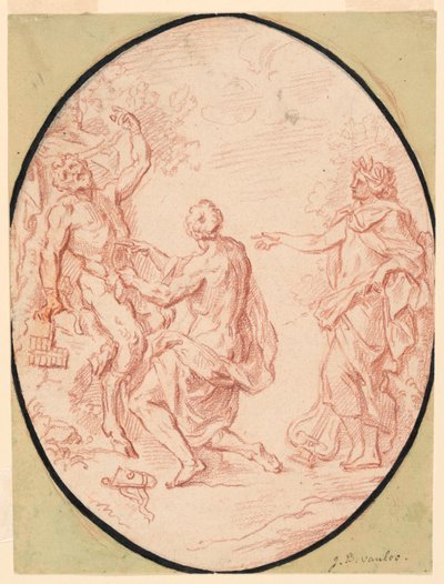 Affyring af Marsyas af Jean Baptiste van Loo