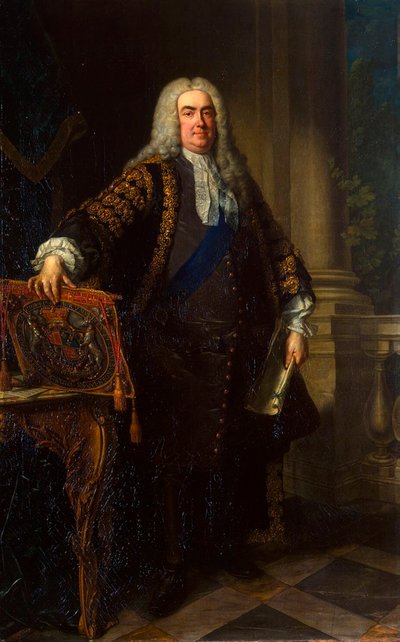 Portræt af Sir Robert Walpole, 1. jarl af Orford