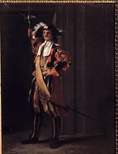 Pavegardens Schweiz Maleri af Jean Barbault (1718-1762). 1700-tallet. Besancon, Museum of Fine Arts af Jean Barbault
