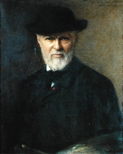 Portræt af Jean-Jacques Henner (1829-1905) 1899 af Jean Benner