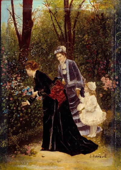 I haven. Maleri af Jean Beraud (1849-1935) af Jean Beraud