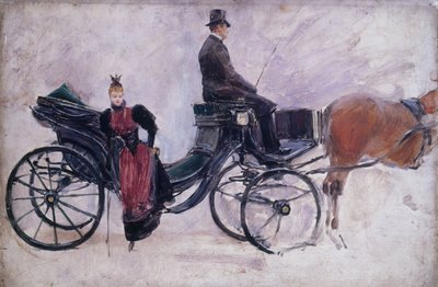 La Victoria, ca. 1880 (olie på træ) af Jean Beraud