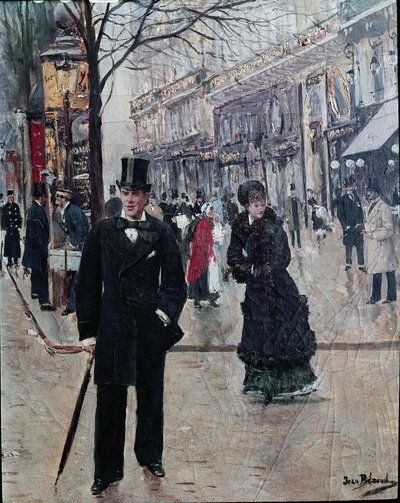 På boulevarden af Jean Beraud