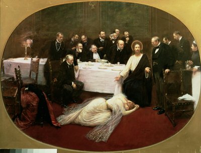 St. Maria Magdalena i Farisæeren Simons Hus, 1891 af Jean Beraud